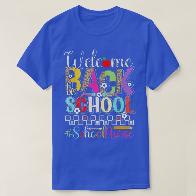 Camiseta Bienvenido De Vuelta A La Enfermería Escolar Prime (Diseño del anverso)