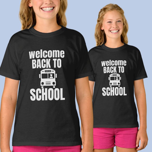 Camiseta Bienvenido de vuelta a la escuela (Subido por el creador)