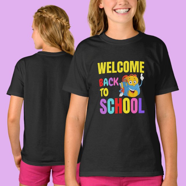 Camiseta Bienvenido de vuelta a la escuela (Subido por el creador)