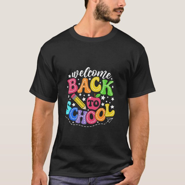 Camiseta Bienvenido de vuelta a la escuela 2025 (Anverso)