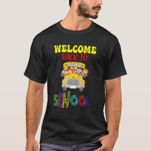Camiseta Bienvenido De Vuelta A La Escuela - Autobús