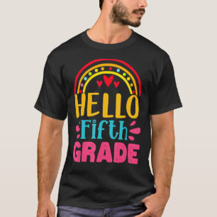 Camiseta Bienvenido De Vuelta A La Escuela De Primer Día De