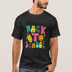 Camiseta Bienvenido De Vuelta A La Escuela De Primer Día De
