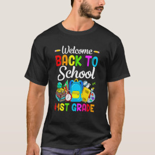 Camiseta Bienvenido De Vuelta A La Escuela De Primer Grado 