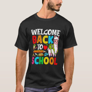 Camiseta Bienvenido De Vuelta A La Escuela Estudiante De Ll
