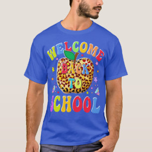 Camiseta Bienvenido de vuelta a la escuela, primer día de c