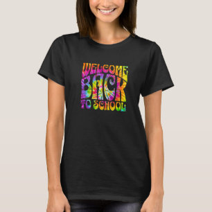 Camiseta Bienvenido de vuelta a la escuela, profesor de tin