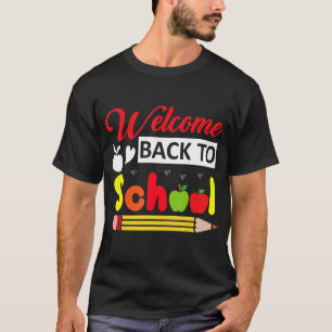 Camiseta Bienvenido De Vuelta A La Sala De Clases Pto Pta
