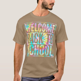 Camiseta Bienvenido De Vuelta Al Boletín Escolar Conozca Al
