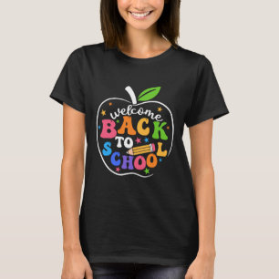 Camiseta Bienvenido de vuelta Me alegra que estés aquí De v