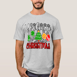 Camiseta Bienvenido Navidad-23758 