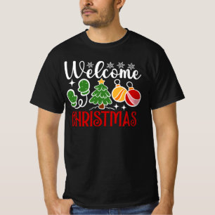 Camiseta Bienvenido Navidad-23758 