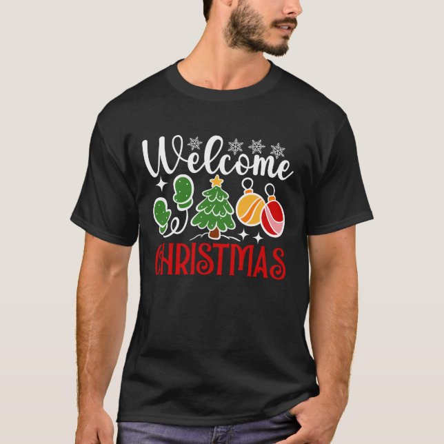 Camiseta Bienvenido Navidad-63758 (Anverso)