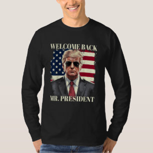 Camiseta Bienvenido Sr. Presidente Donald Trump