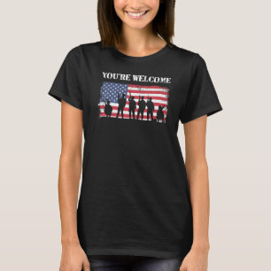 Camiseta Bienvenido, veterano, veterano jugador retirado de