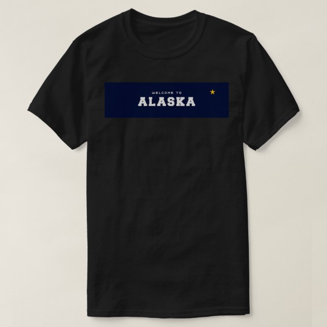 Camiseta Bienvenidos a Alaska TShirt 2 (Diseño del anverso)
