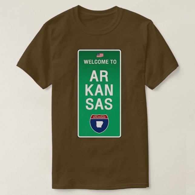 Camiseta Bienvenidos a Arkansas TShirt (Diseño del anverso)
