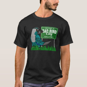 Camiseta Bienvenidos A Bad Bird City I Turquoise Green Chee