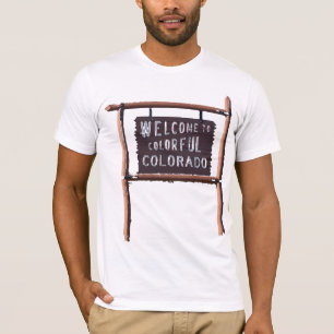 Camiseta bienvenidos a colorido colorado
