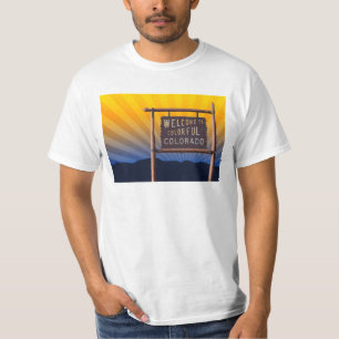 Camiseta bienvenidos a colorido colorado