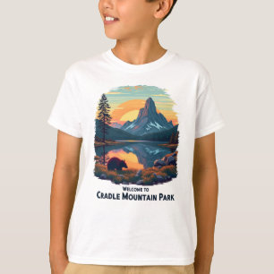 Camiseta Bienvenidos a Cradle Mountain National Australian