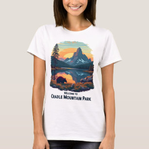 Camiseta Bienvenidos a Cradle Mountain National Australian