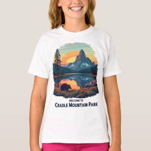 Camiseta Bienvenidos a Cradle Mountain National Australian