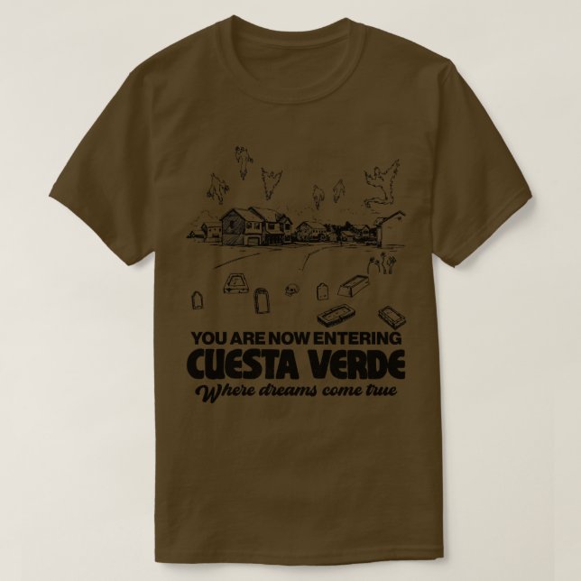 Camiseta Bienvenidos a Cuesta Verde (Diseño del anverso)