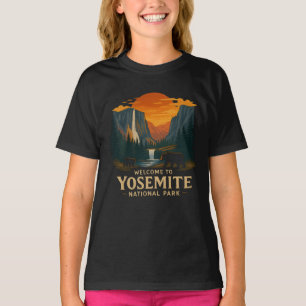 Camiseta Bienvenidos a Embroidery Yosemite National USA