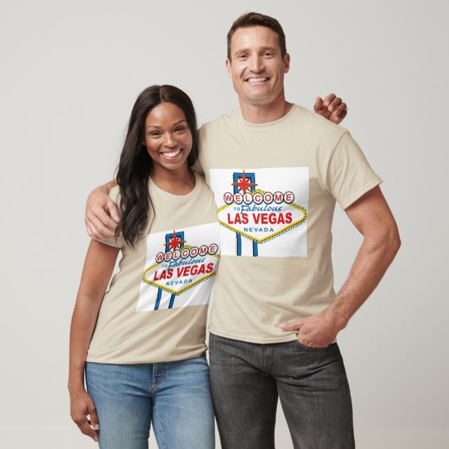 Camiseta Bienvenidos a Fabulous Las Vegas (Unisexo)