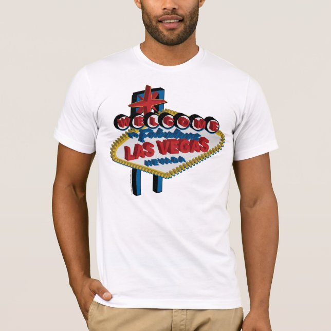 Camiseta Bienvenidos a Fabulous Las Vegas (Anverso)
