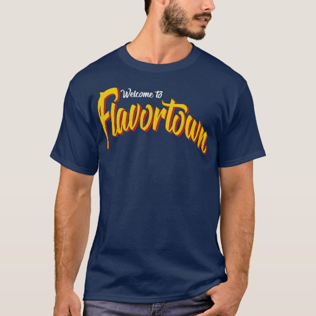 Camiseta Bienvenidos a Flavortown (Anverso)