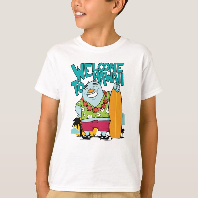 Camiseta Bienvenidos a Hawái (Anverso)