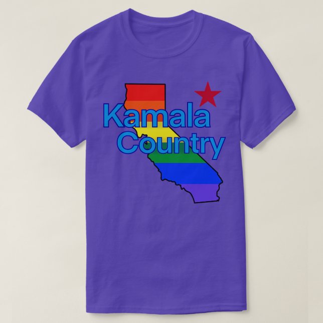 Camiseta Bienvenidos a Kamala Country TShirt (Diseño del anverso)