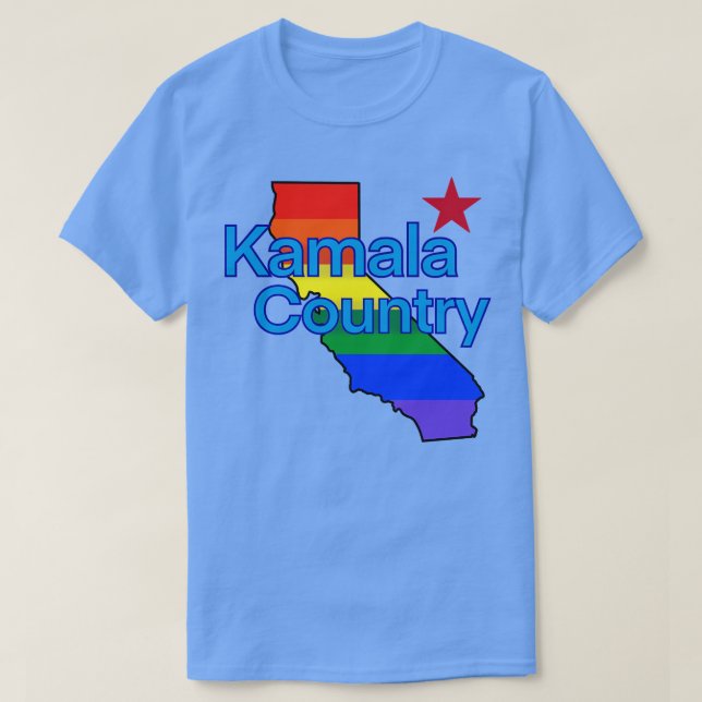 Camiseta Bienvenidos a Kamala Country TShirt 1 (Diseño del anverso)