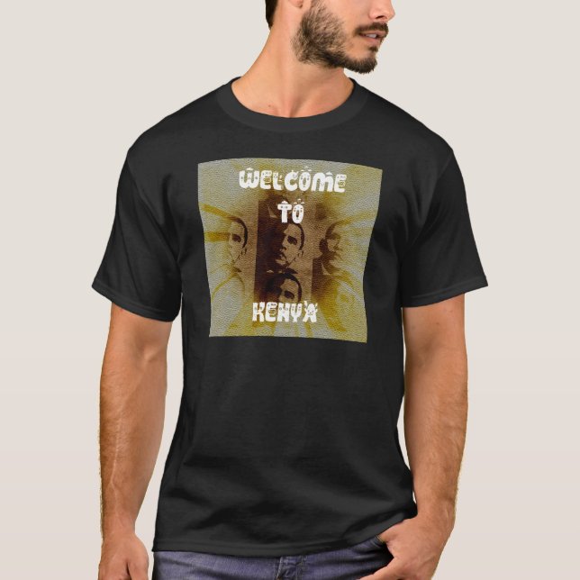 Camiseta Bienvenidos a Kenia (Anverso)