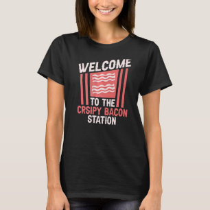 Camiseta Bienvenidos A La Barbacoa De Cerdo De La Estación