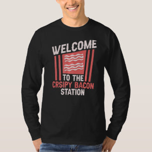 Camiseta Bienvenidos A La Barbacoa De Cerdo De La Estación 