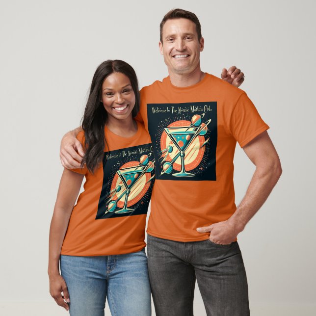 Camiseta Bienvenidos A La Era Espacial Atómica Martini Club (Unisexo)