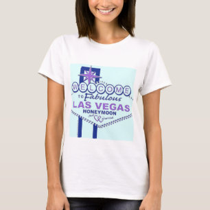 Camiseta Bienvenidos a la fabulosa luna de miel de Las Vega