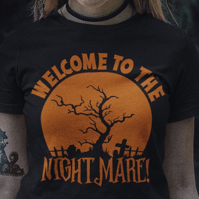 Camiseta Bienvenidos A La Noche De Halloween (Subido por el creador)