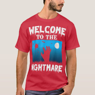 Camiseta Bienvenidos A La Pesadilla De Halloween Spooky