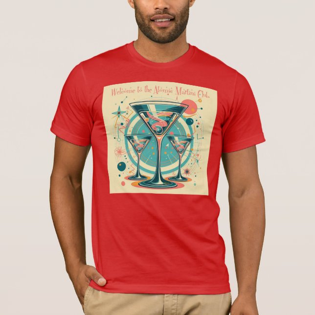 Camiseta Bienvenidos A La Triple Obra Atómica Martini Club (Anverso)