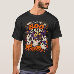 Camiseta Bienvenidos a la tripulación de Boo, divertidos fa