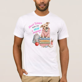 Camiseta ¡Bienvenidos a las Aventuras Escolares de Lina!