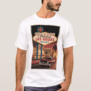 Camiseta Bienvenidos a las fabulosas Vegas Nevada