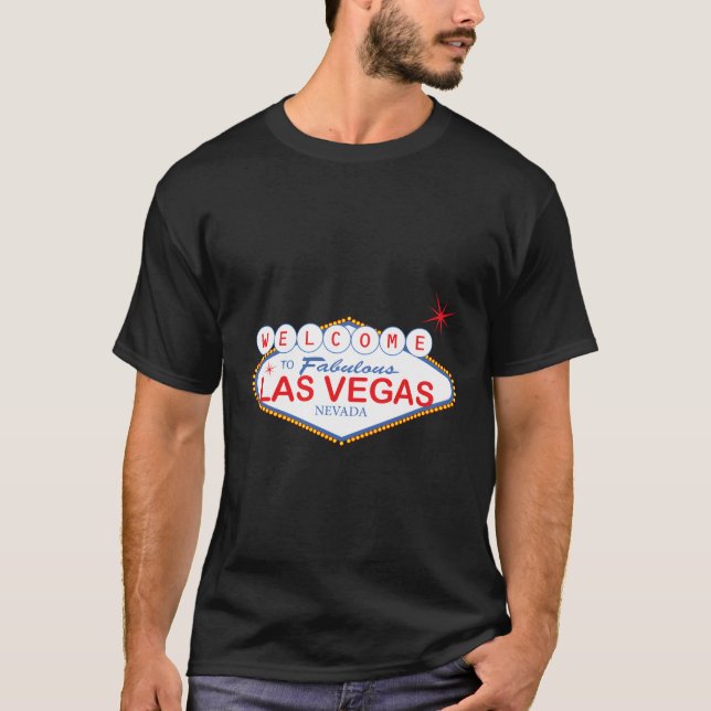 Camiseta Bienvenidos A Las Vacaciones De Rótulo De Novedad  (Anverso)