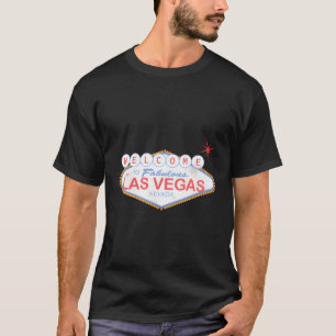Camiseta Bienvenidos A Las Vacaciones De Rótulo En Las Vega