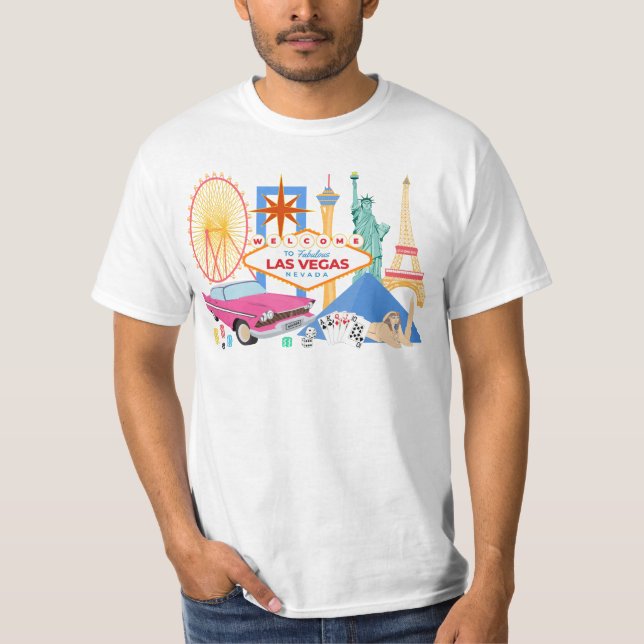 Camiseta Bienvenidos a Las Vegas (Anverso)