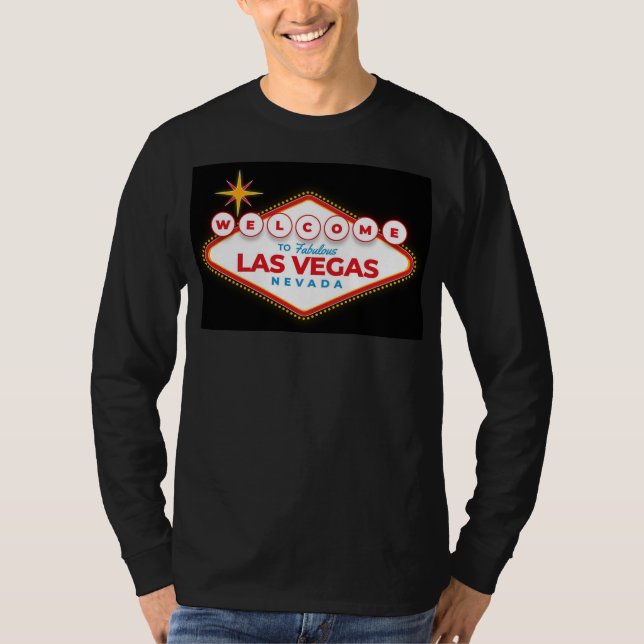 Camiseta Bienvenidos a Las Vegas (Anverso)